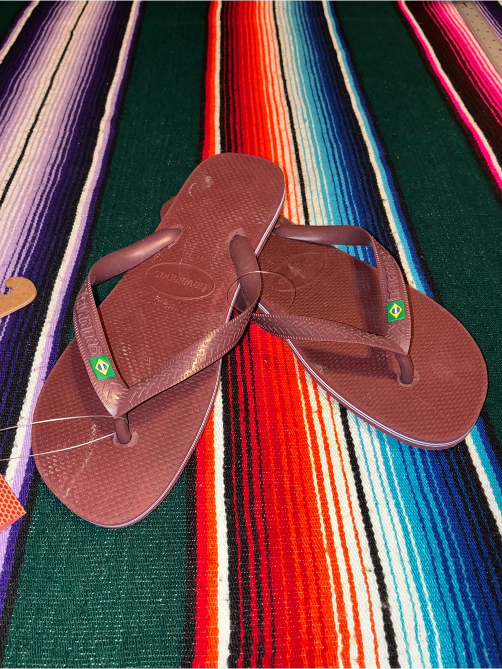 Havaianas Top Flip Flops Grape Wine Men’s 11/12 NWT